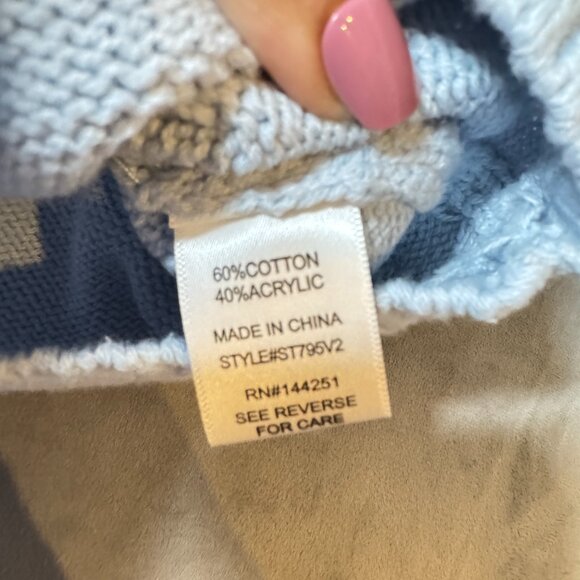 Sincerly Jules Crewneck Bow Knit Sweater Size L NEW WITH‎ TAG - Picture 4 of 7